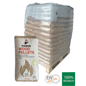 Palette de pellets FORGE WOOD PELLETS